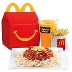 "McDo McSpaghetti Happy Meal with fries and drink – Price: ₱166, Calories: 605 Cal – McDonald's Philippines"
