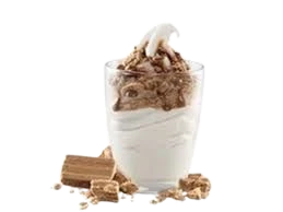 ChocNut Sundae in McDonald's Philippines with crushed ChocNut toppings over creamy vanilla soft serve – ₱69 and 410 calories.