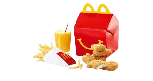 "6-piece Chicken McNuggets Happy Meal with fries and orange drink – Price: ₱195, Calories: 475 Cal – McDonald's Philippines"